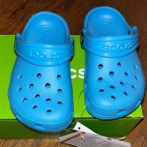 Crocs classic clog toddler blue